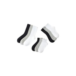 Ribbed Crew Socks