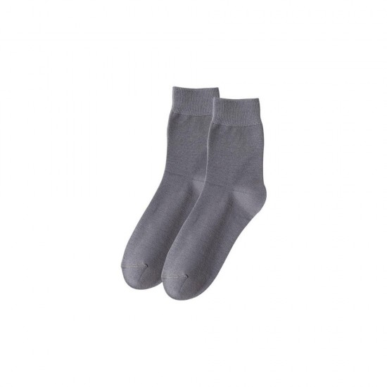 Grey Crew Socks