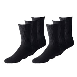 Black Crew Socks