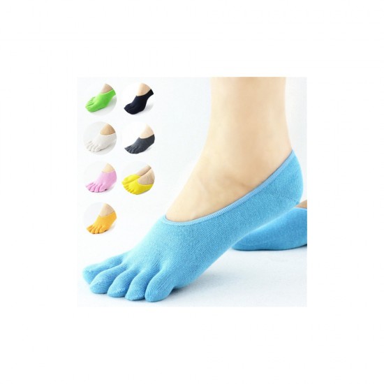 Cotton Toe Ankle Socks
