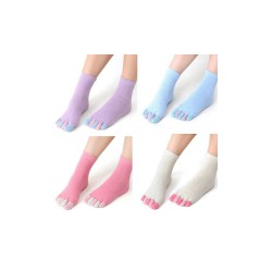 Pastel Five-Toe Socks